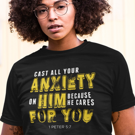 1 Peter 5:7 (T-Shirts, Hoodies & Sweatshirts)
