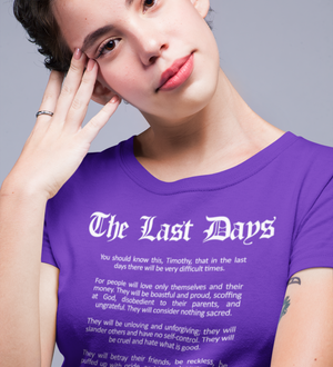 2 Timothy 3:1-5 (T-Shirts, Hoodies & Sweatshirts)