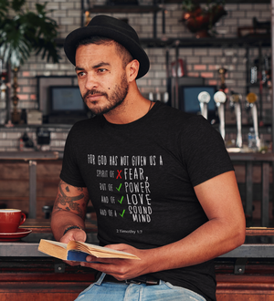 2 Timothy 1:7 (T-Shirts, Hoodies & Sweatshirts)