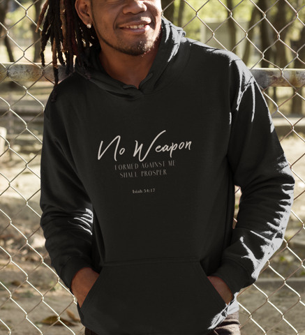 Isaiah 54:17 (T-Shirts, Hoodies & Sweatshirts) Version 2