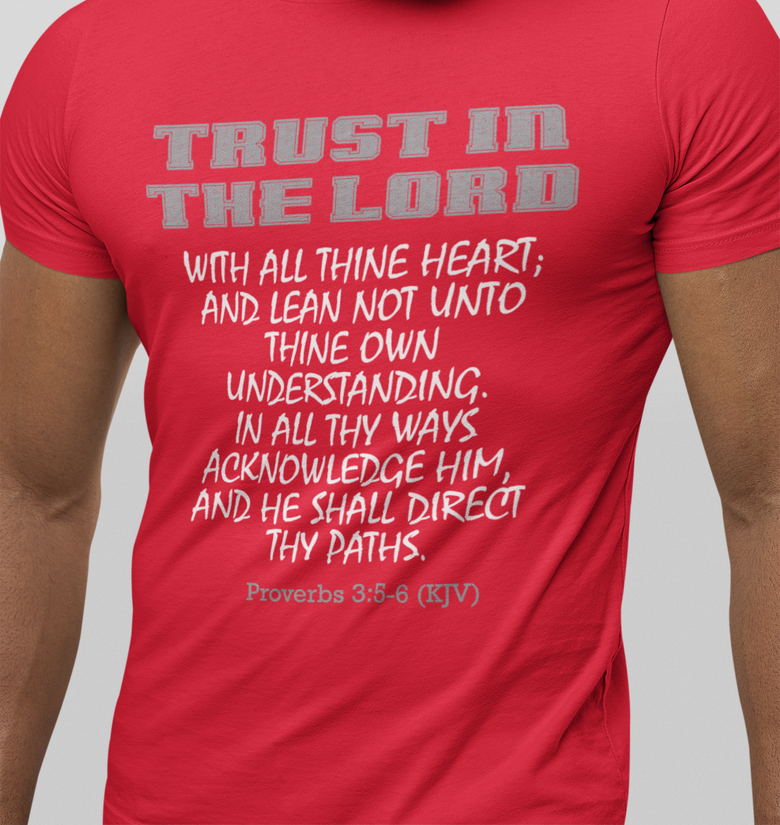 Proverbs 3:5-6 (T-Shirts, Hoodies & Sweatshirts)