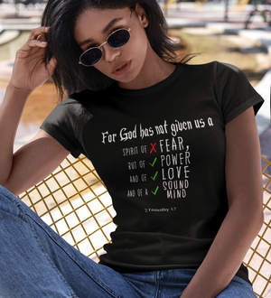 2 Timothy 1:7 (Unisex)