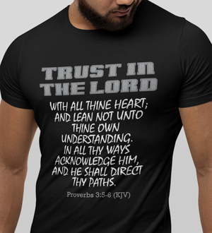 Proverbs 3:5-6 (KJV) (Unisex)