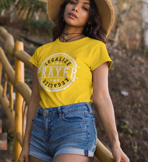 Legalize Prayer T-Shirt (Fitted)